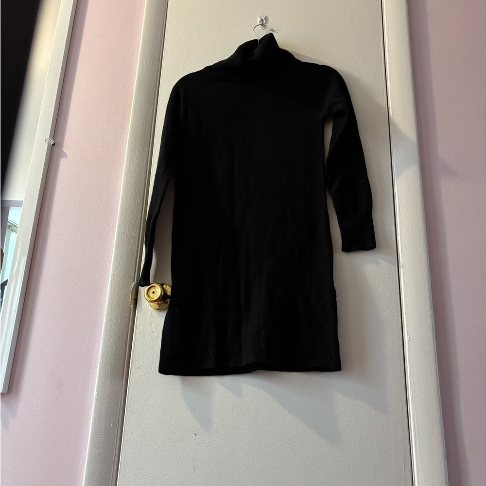 100% cashmere. mini dress .